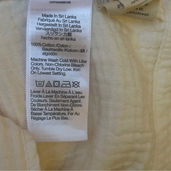 Madewell Dorset Lightspun Cream Blazer Size Large Oversized NWT - Picture 8 of 12